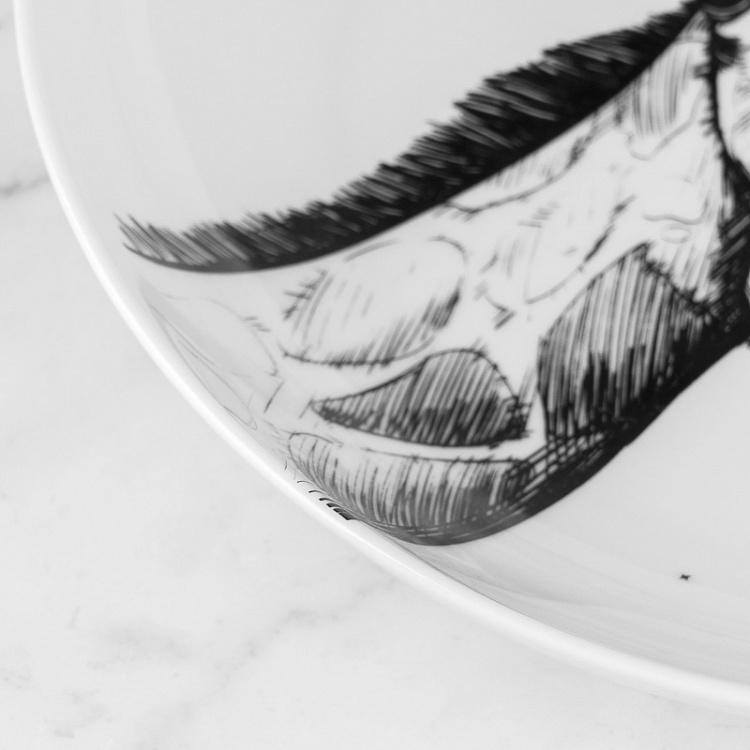 Глубокая тарелка Жираф Giraffe Deep Plate