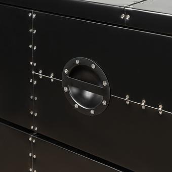Комод Knight Cabinet RM алюминий Jet Black