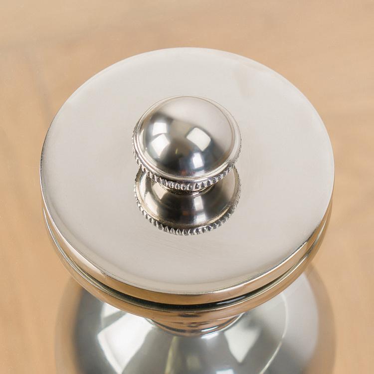 Прикроватный столик на алюминиевом основании Атом Atome Aluminium Base Side Table