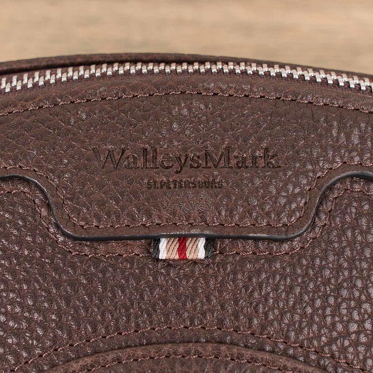 Кожаный несессер-мяч Оболенский Покет Skid Obolensky Pocket