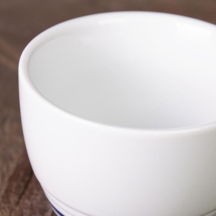 Чайная пара Синяя полоска Filo Blue Tea Cup And Saucer