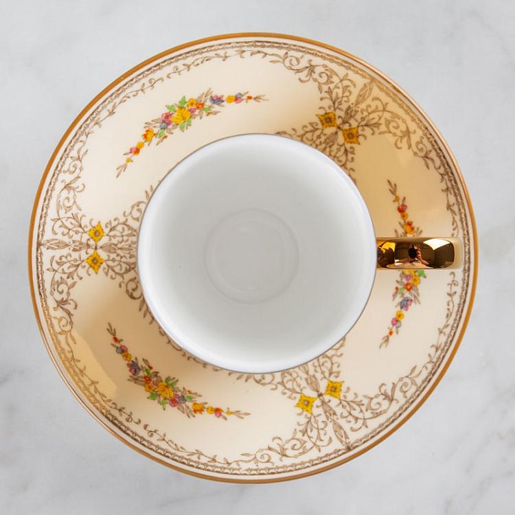 Кофейная пара Reflect Minton 2 золото Reflect Minton 2 Gold