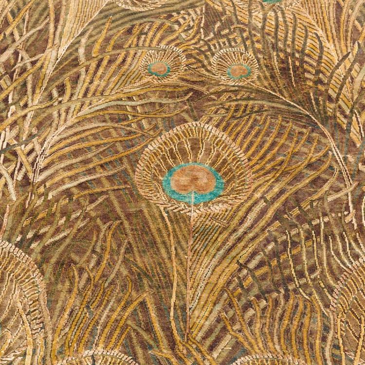 Ковёр с коротким ворсом Золотые перья Golden Feathers