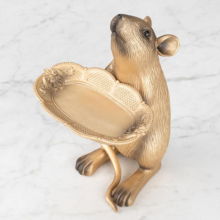 Подставка для мелочей и украшений Мышь Руди Rudi The Rat Plate