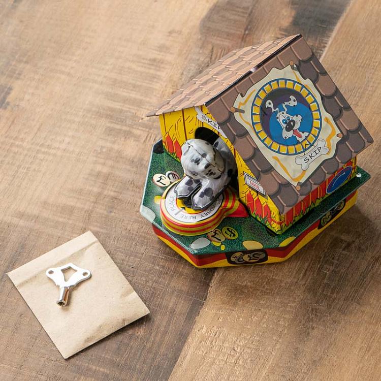 Механическая копилка Конура Mechanical Money Bank Doghouse