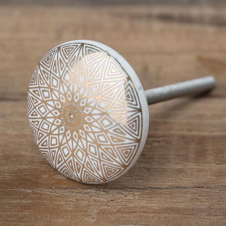 Мебельная ручка Золотой Танжер 3 Golden Tanger 3 Knob