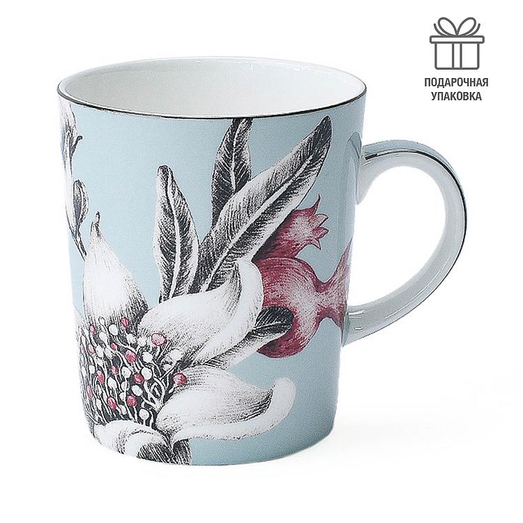 Голубая кружка с гранатом Экзо Exo Cup Pomegranate Blue