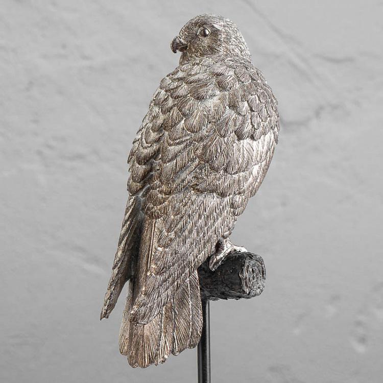 Статуэтка Сокол на ветке Falcon Figurine On Metal Perch