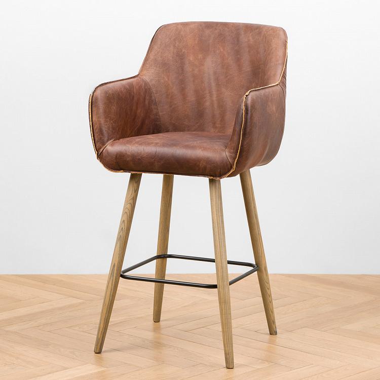 Барный стул Кофе Coffee Barstool, Oak Brown