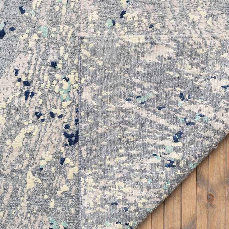 Ковёр с коротким ворсом Серые перья Magic Feathers Grey