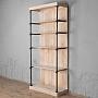 Стеллаж Carnot Iron And Wood Shelf