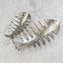 Набор из 2-х сервировочных блюд Set Of 2 Fruits Baskets Fish Skeleton