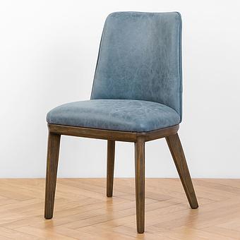 Davide Chair, Ash Dark Brown