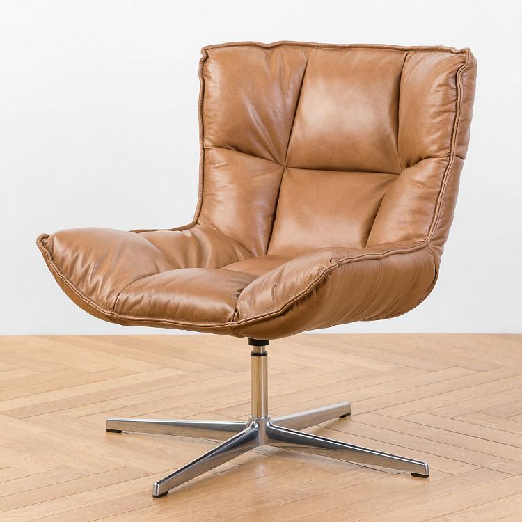 Рабочее кресло Центр, серебристый металл Center Swivel Office Chair, Silver Metal Base RM