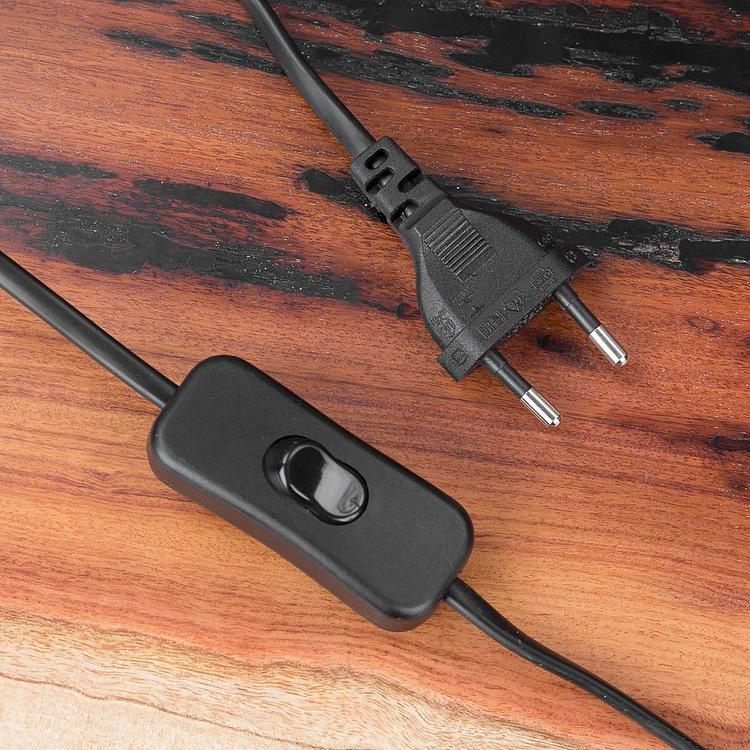 Настольная лампа с абажуром Чёрный попугай Black Parrot Lamp With Shade