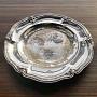 Винтажный поднос Vintage Old Silver Plate 16