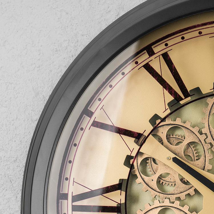 Настеные часы с шестерёнками Классика Classic Wall Clock With Gears