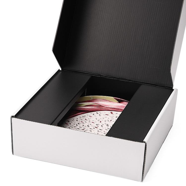 Жёлтая десертная тарелка с дрэгон фрут Экзо Exo Dessert Plate Dragon Fruit Yellow