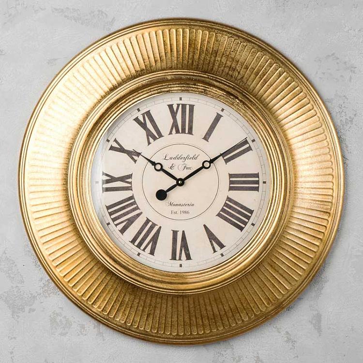 Настенные часы Античное золото Wall Clock Antique Gold