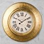 Настенные часы Wall Clock Antique Gold