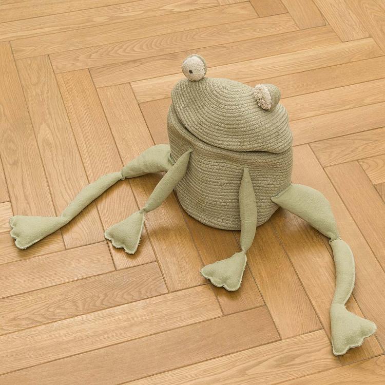 Корзина Лягушёнок Фред Fred The Frog Basket Green
