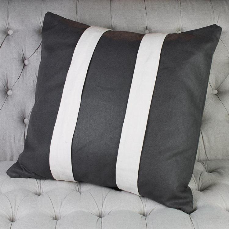 Декоративная льняная подушка 86 86 Cushion