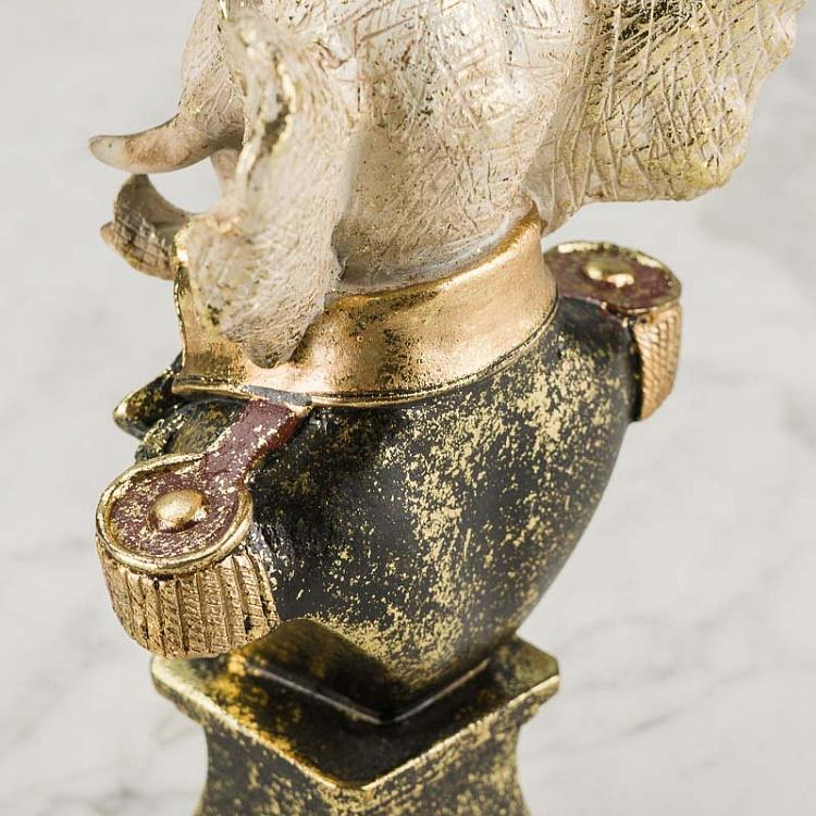 Статуэтка Бюст капитана Слона Captain Elephant Bust