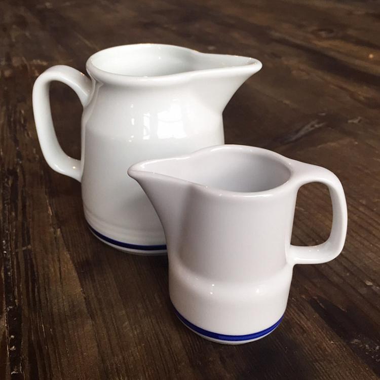 Большой молочник Синяя полоска, L Filo Blue Creamer Large