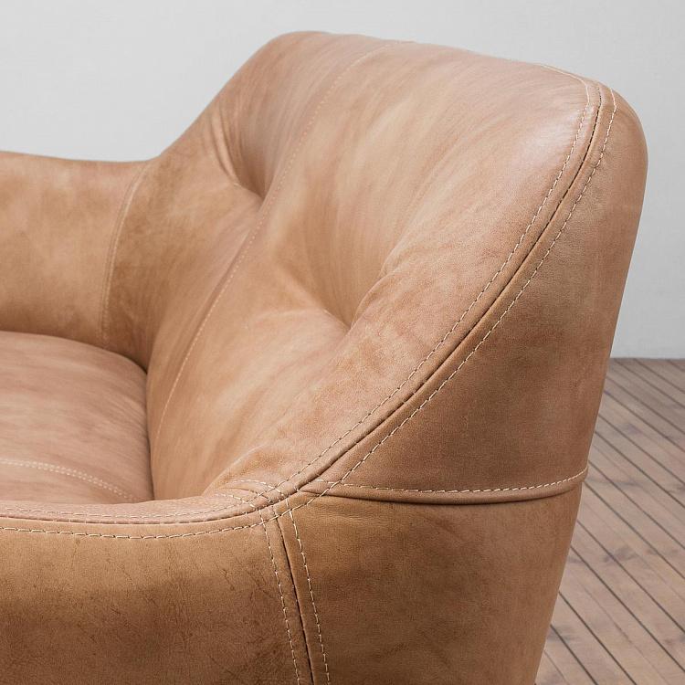 Трёхместный диван Тамборини, матовые чёрные ножки Tamborini 3 Seater, Matte Black