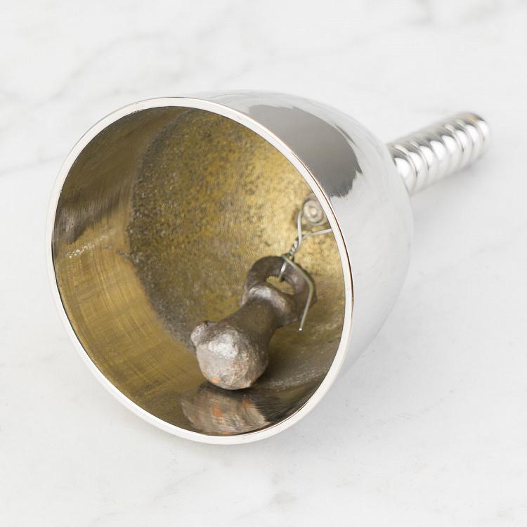 Никелированный ручной колокольчик Nickel Bell Small