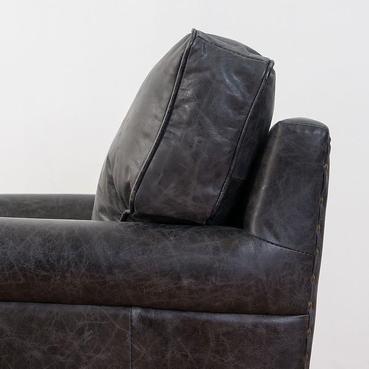 Кресло Джон, чёрные ножки John Armchair, Black Wood D