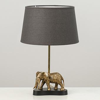 Golden Elephant Table Lamp