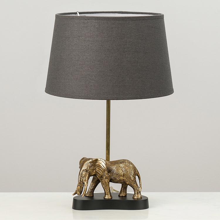 Настольная лампа Золотой слон Golden Elephant Table Lamp