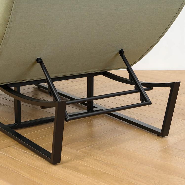 Шезлонг-лежак Волна Wave Lounger, Black