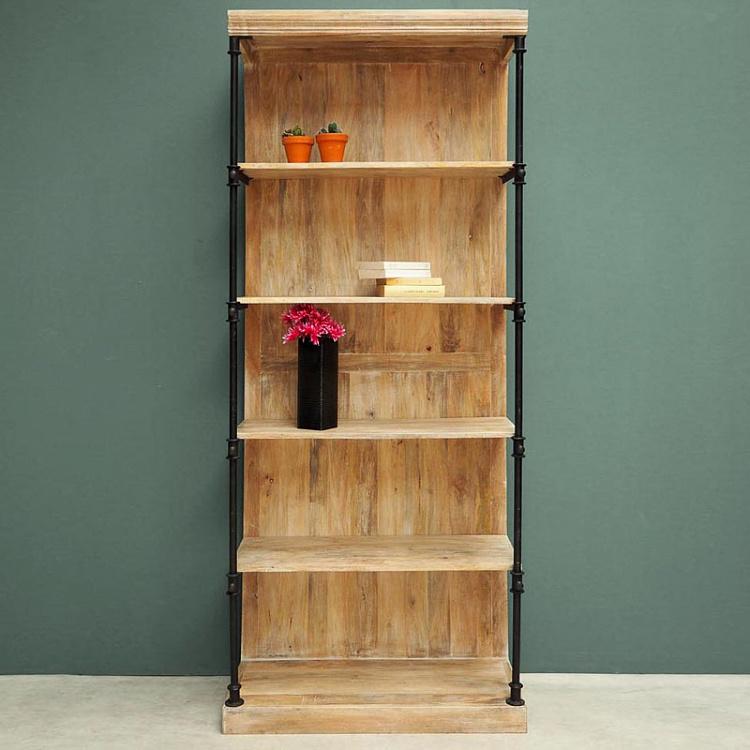 Стеллаж Карно Carnot Iron And Wood Shelf