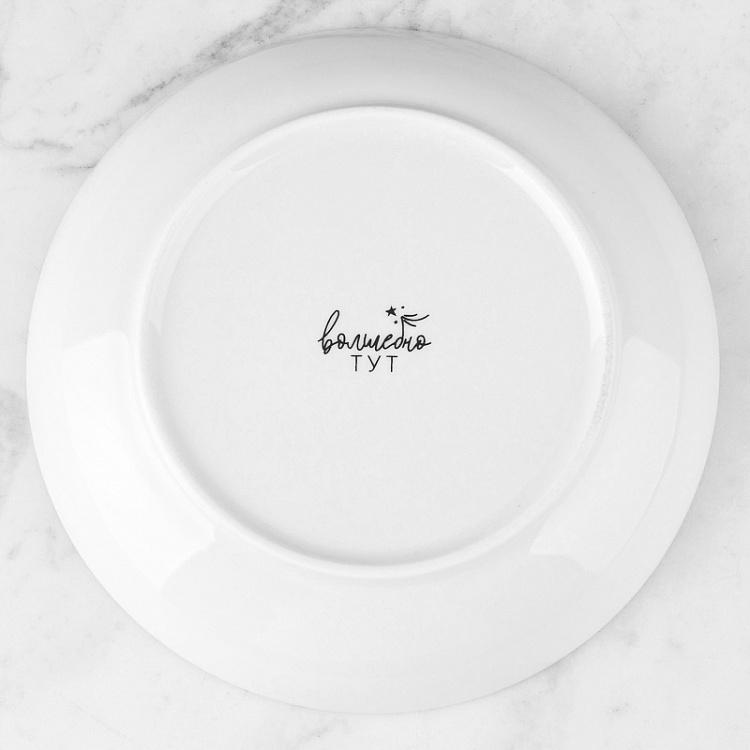 Глубокая тарелка Подводный мир Underwater World Deep Plate