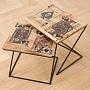 Комплект из 2-х столиков Set Of 2 Card Game Nesting Tables