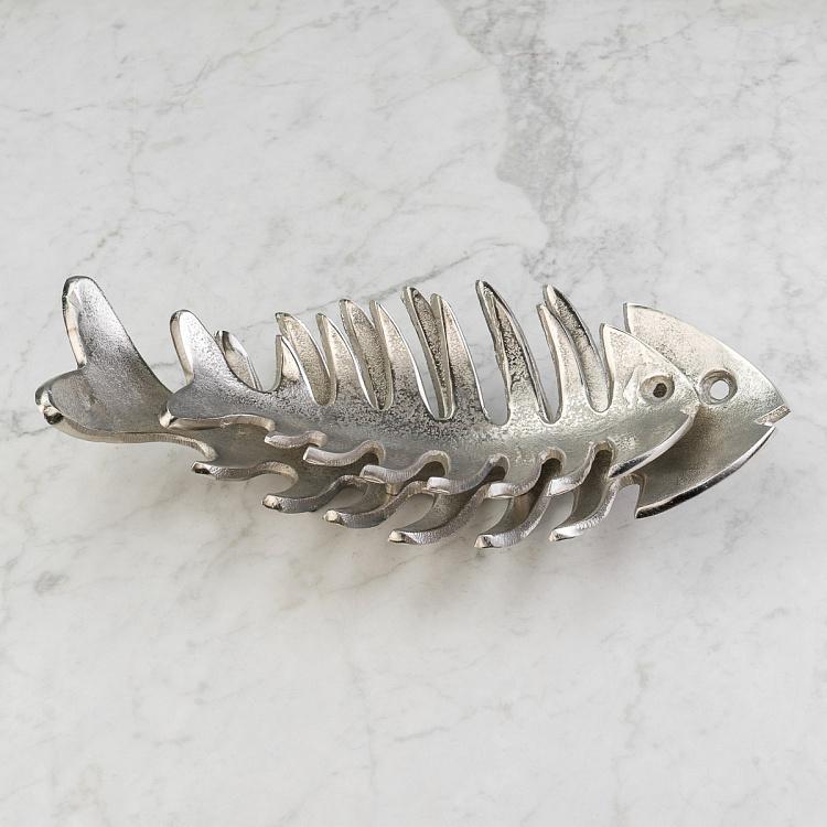 Набор из двух сервировочных блюд для фруктов Рыбные скелеты Set Of 2 Fruits Baskets Fish Skeleton