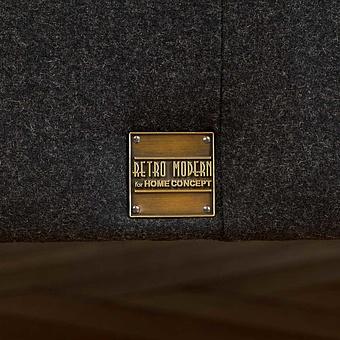 Двуспальная кровать Andorra Double Bed RM натуральная кожа Sand Master