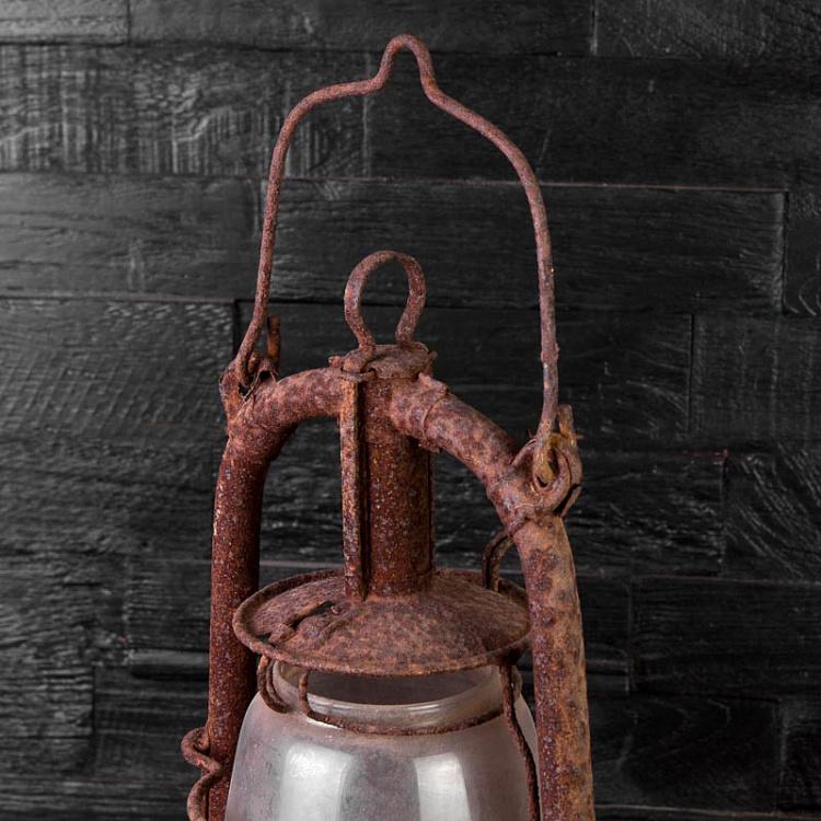 Винтажная керосиновая лампа Vintage Flask With Kerosene Lamp