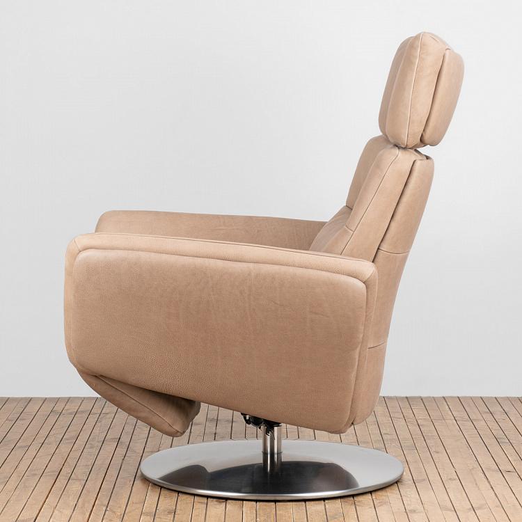 Вращающееся кресло электро-реклайнер Ли Lee Swivel Recliner Chair
