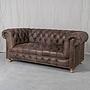 Двухместный диван Westminster Button 2 Seater Leather