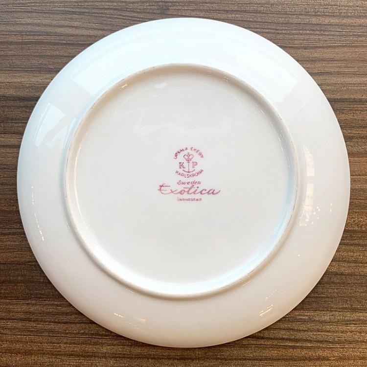 Винтажная тарелка Виноград, M Vintage Plate Grapes Medium