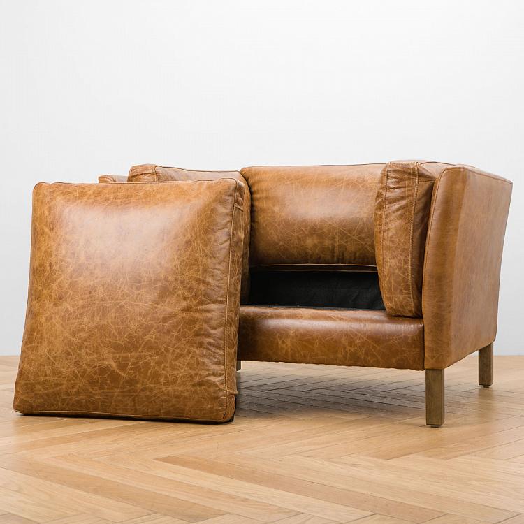 Кресло Томми, светлые ножки Tommy Armchair, Light Brown Wood D