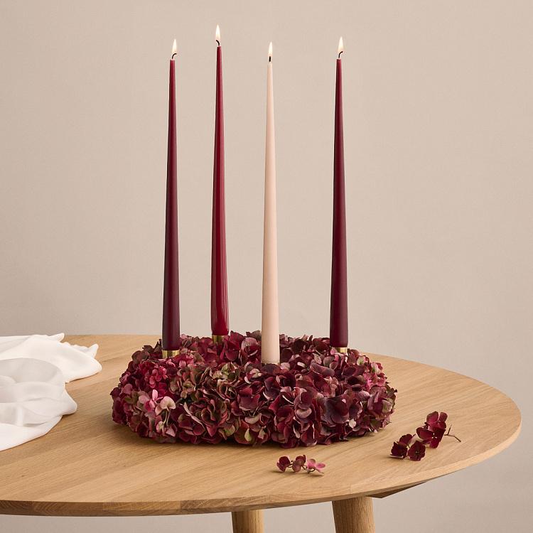 Парафиновая свеча конусная матовая Taper Candle Matt