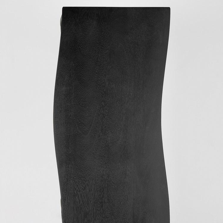 Чёрный стеллаж из дерева манго Бриз Brise Black Bookcase