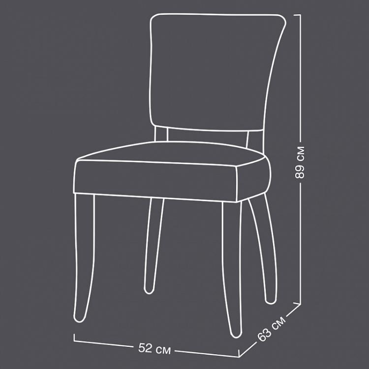 Стёганый стул Мими Mimi Quilt Dining Chair, Weathered Wood