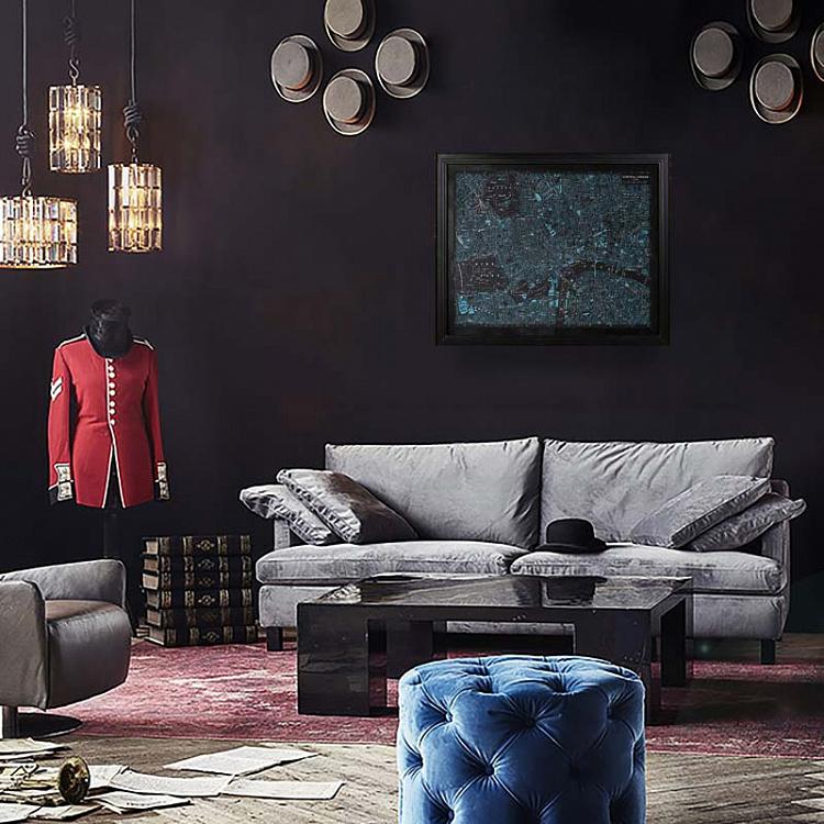 Арт-объект Карта Лондона Savoy Map London