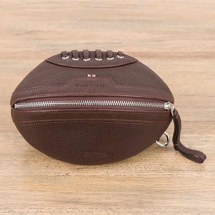 Кожаный несессер-мяч Оболенский Покет Skid Obolensky Pocket
