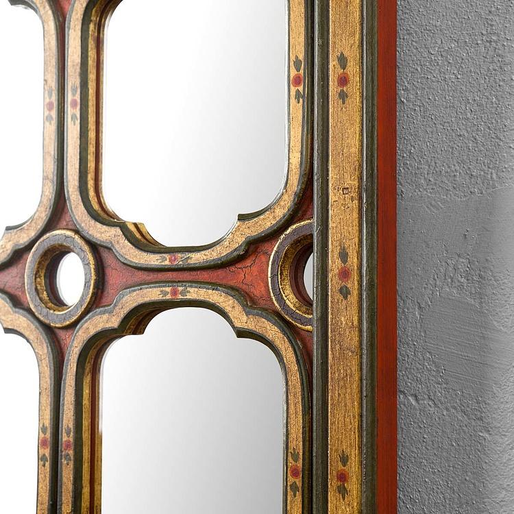 Зеркало в расписанной вручную раме Кастилия Castillan Handpainted Mirror